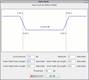 Audacity: Auto-Duck-Fade